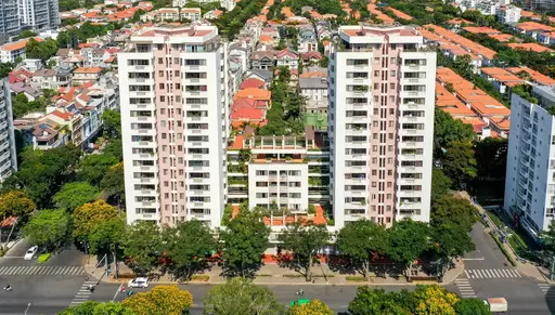 Hình ảnh thực tế dự án Parkview đối diện Công viên