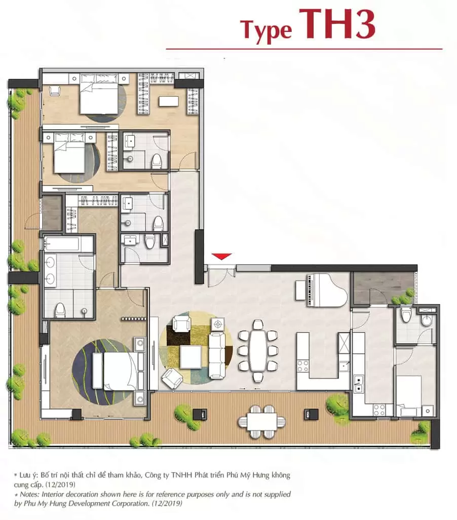 3 căn Penhouse tại dự án The Antonia