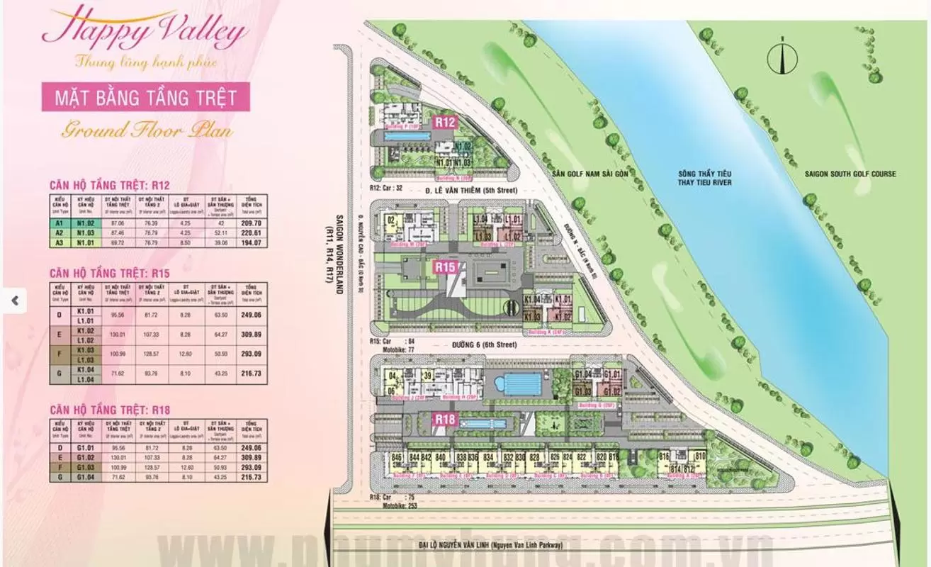 Quy hoạch chi tiết dự án Happy Valley