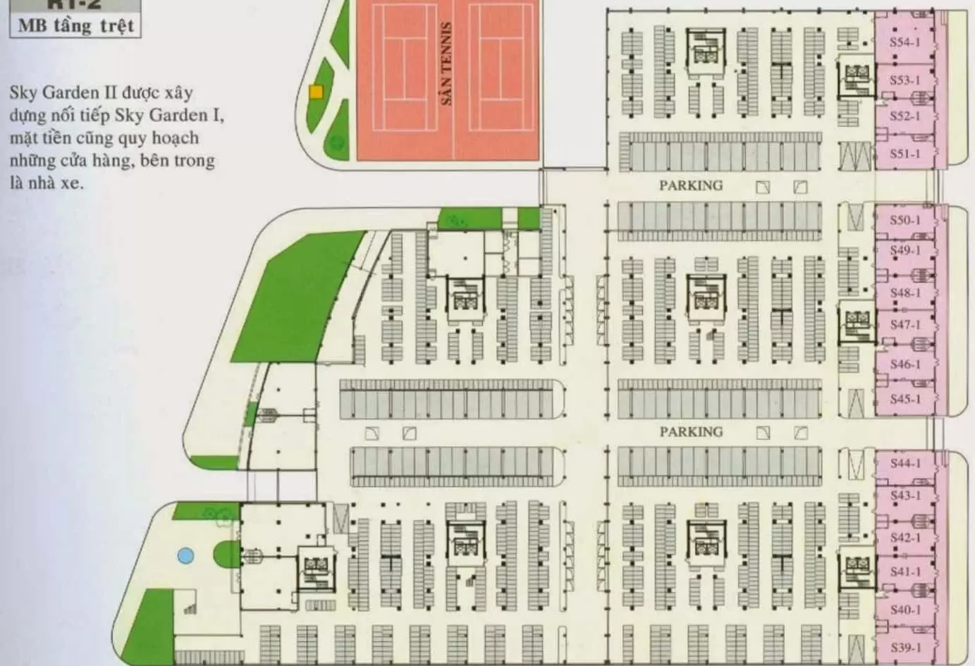 Mặt bằng thiết kế dự án 