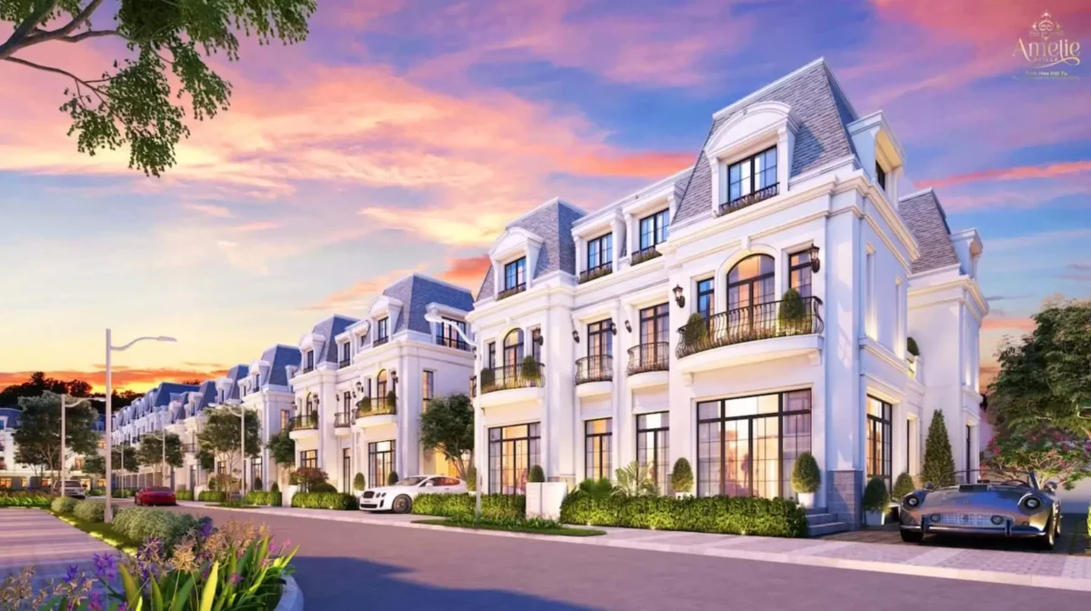Biêt thự song lập dự án Amelie VIlla