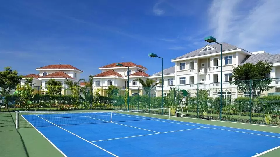 Sân tennis trong các dự án biệt thự Phú Mỹ Hưng