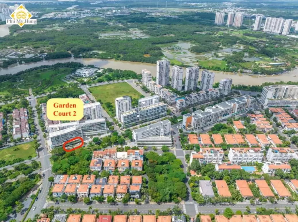 Dự án căn hộ Garden Court 2 nằm tại vị trí cực đắc địa trong khu đô thị Phú Mỹ Hưng