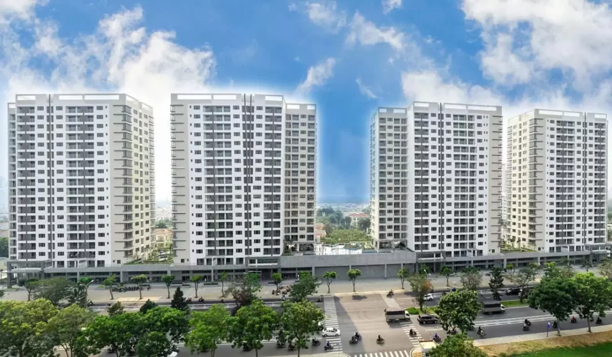 Hình ảnh thực tế 4 Block của dự án căn hộ Hưng Phúc