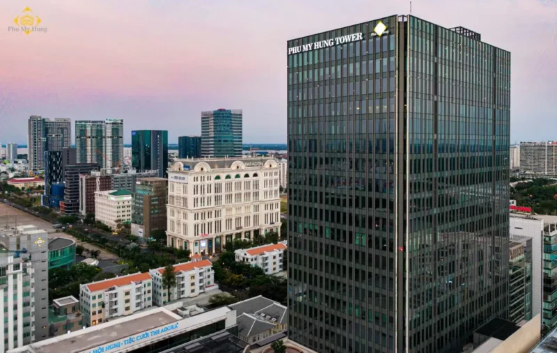 Tòa nhà Phú Mỹ Hưng Tower cao 25 tầng