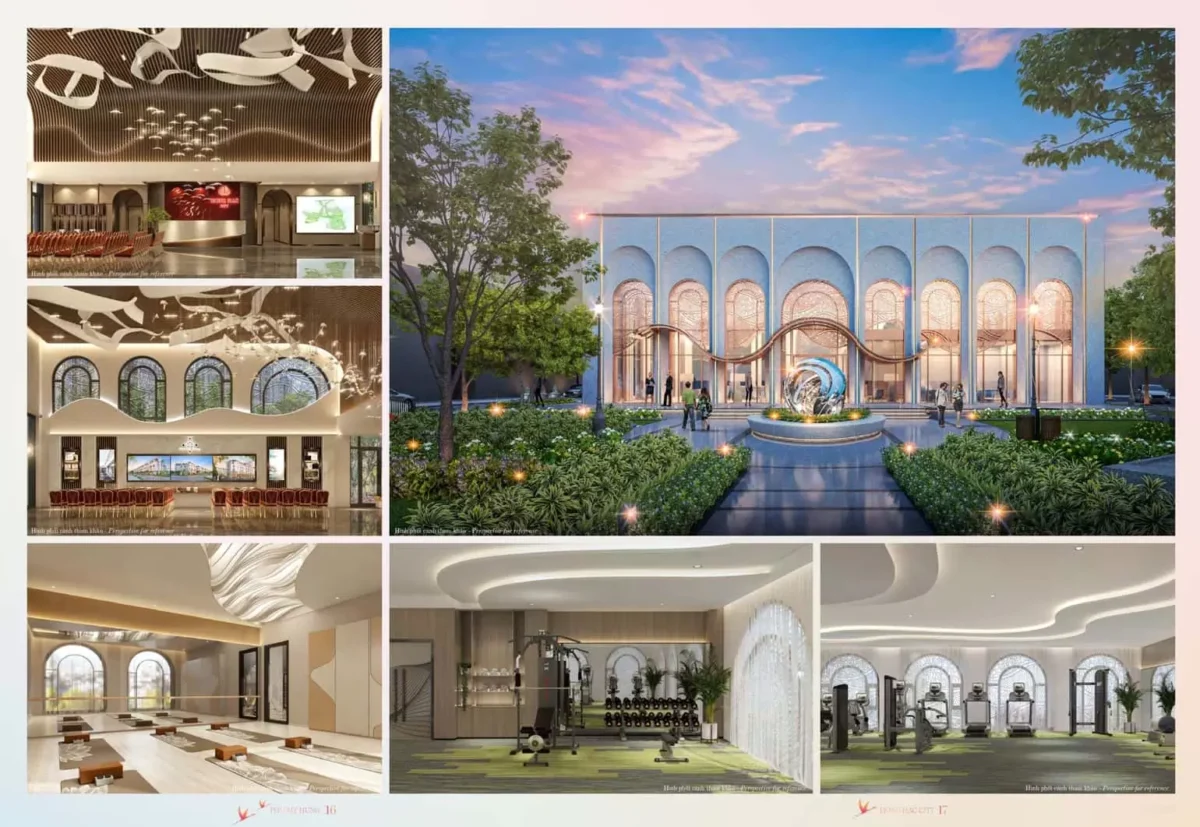 Clubhouse dành cho cư dân dự án Hồng Hạc City