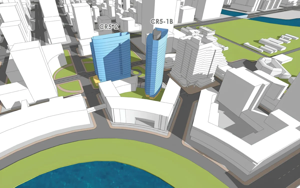 The Regency có vị trí đẹp, sát với Hồ Bán Nguyệt nhất trong các dự án