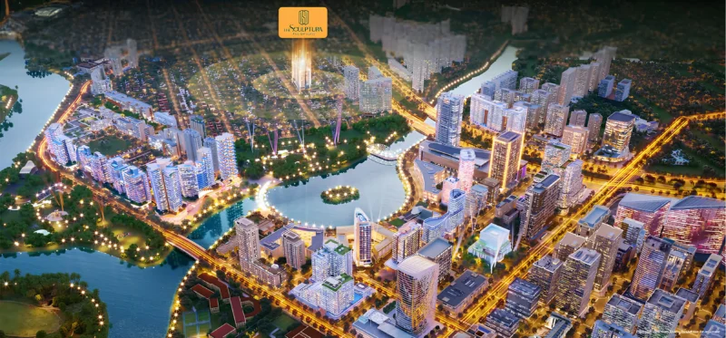The Sculptura vị trí đắc địa ngay trung tâm Cảnh Đồi thuộc khu đô thị Phú Mỹ Hưng
