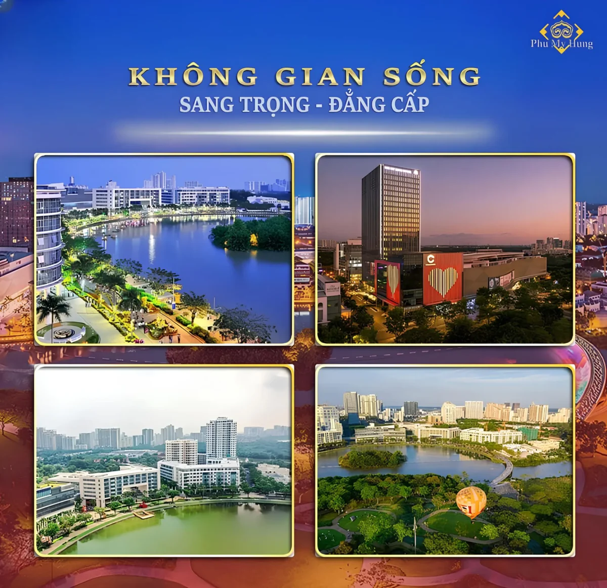 Không gian sống sang trọng và đẳng cấp bậc nhất Phú Mỹ Hưng