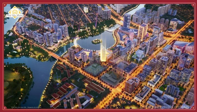 Vị trí dự án The Regency ngay lõi trung tâm Hồ Bán Nguyệt