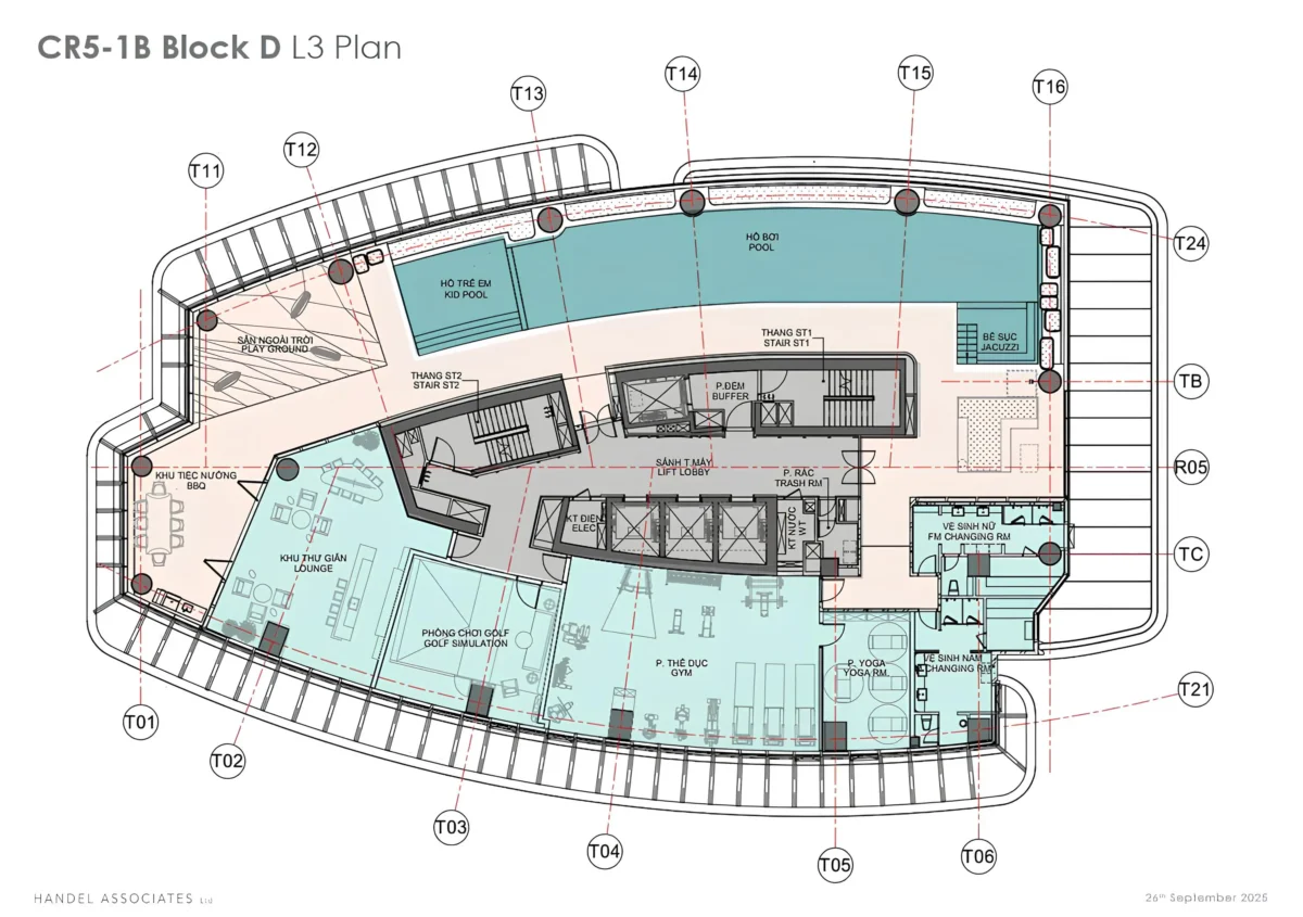 Mặt bằng tầng 3
