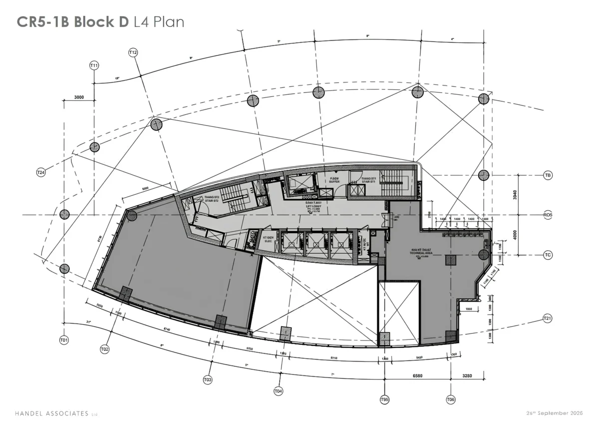 Mặt bằng tầng 4
