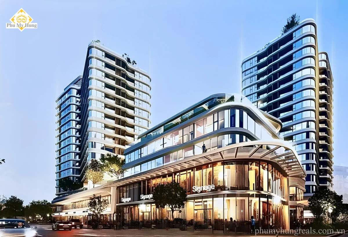 Phối cảnh dự án The Crown cực sang trọng thuộc phân khúc Luxuty tại Phú Mỹ Hưng