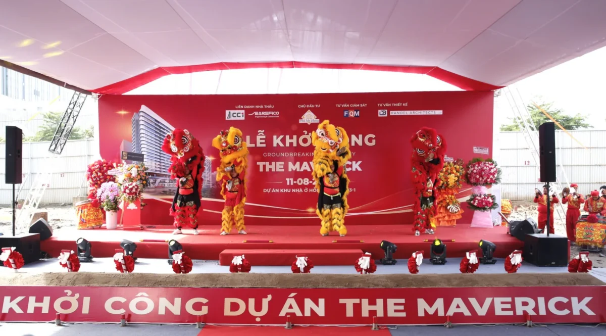 Khởi công dự án The Maverick Phú Mỹ Hưng