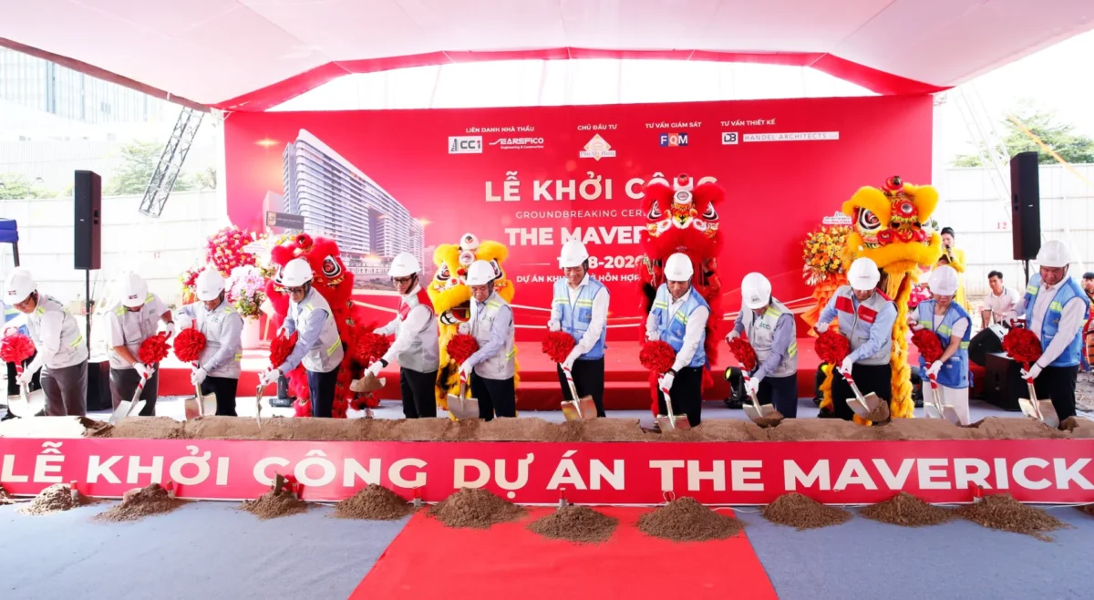 Khởi công dự án The Maverick Phú Mỹ Hưng