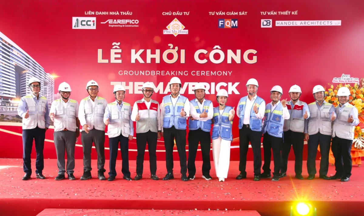 Khởi công dự án The Maverick Phú Mỹ Hưng
