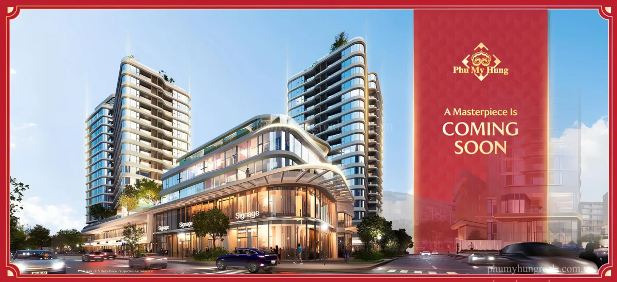 Phối Cảnh dự án The Crown cực đẹp với vị trí đắc địa 4 mặt tiền Trần Văn Trà, Nguyễn Khắc Viện, Phạm Thiều và Luther King