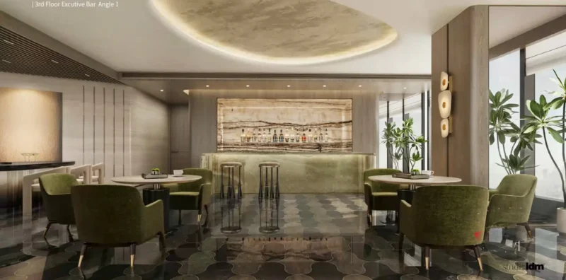 Phòng giải trí có quầy bar