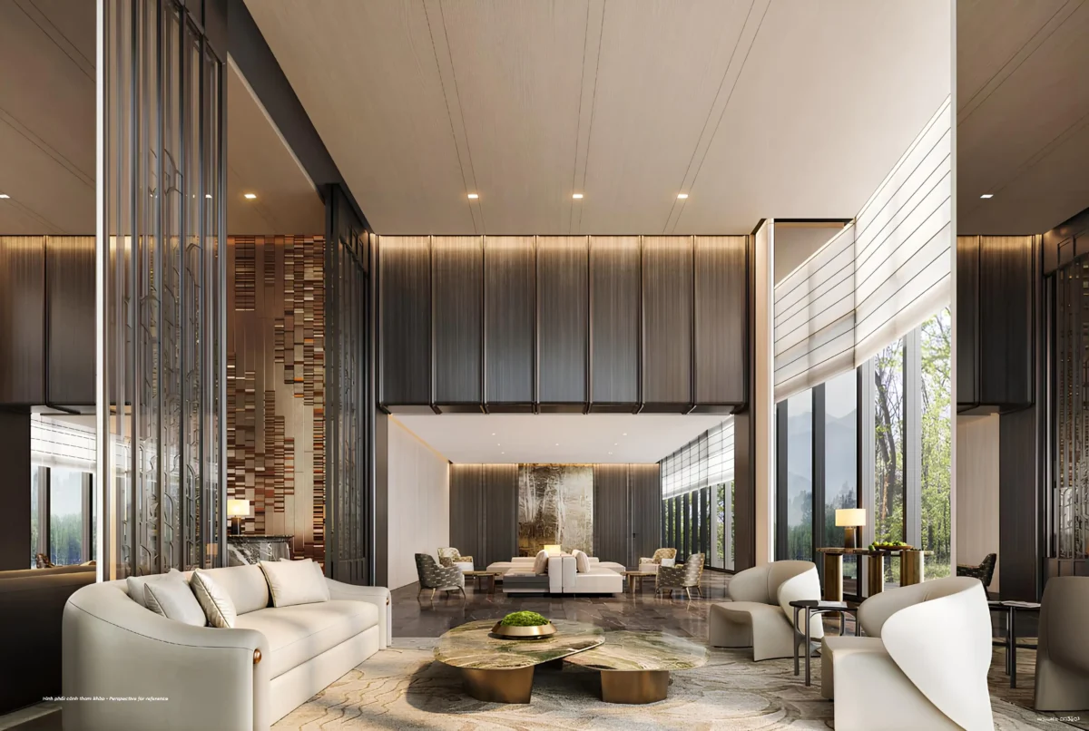 Sảnh Lễ tân 5 sao xứng tầm chủ nhân đẳng cấp