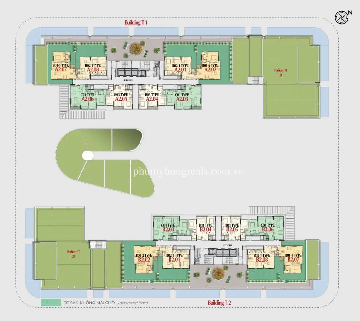 Mặt bằng tầng 3