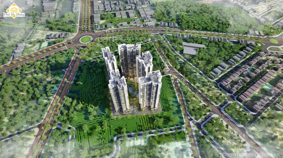 Phối cảnh dự án căn hộ Phú Mỹ Hưng Bình Dương