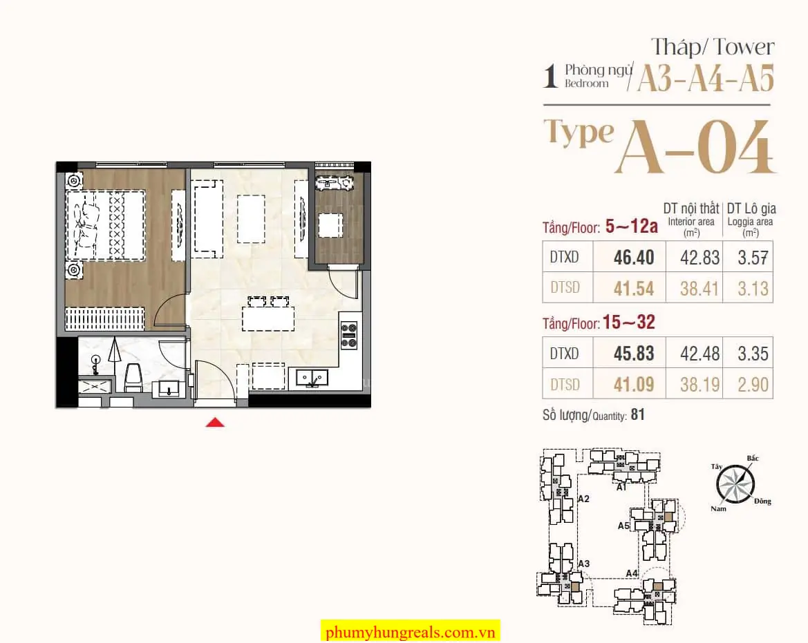 can 1 phong ngu 1 Phu My Hung Reals