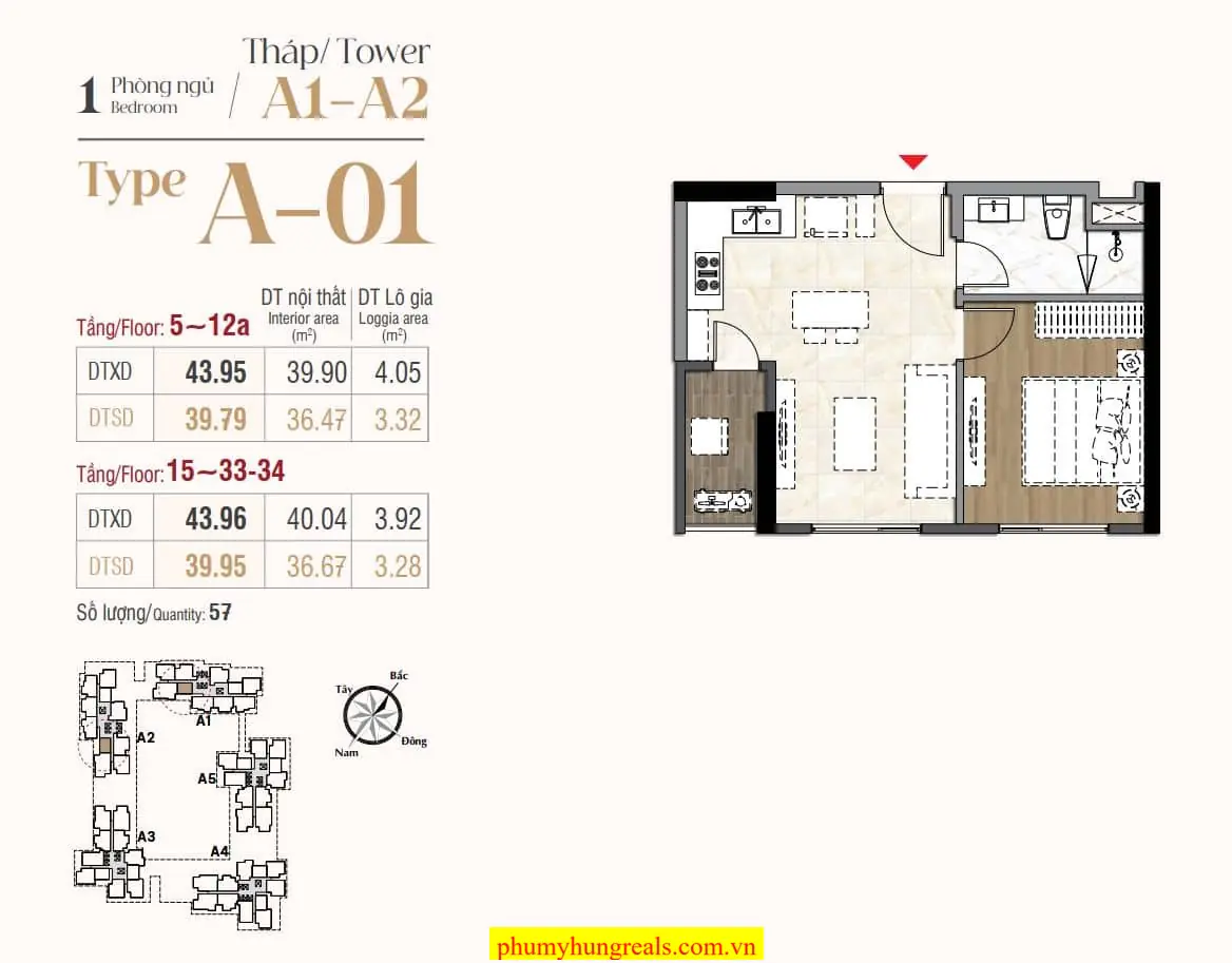 can 1 phong ngu 3 Phu My Hung Reals