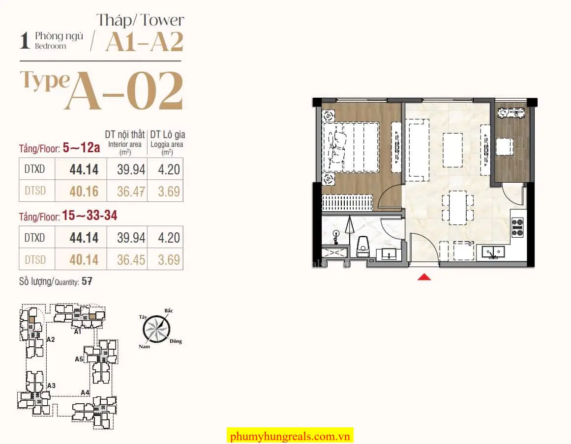 can 1 phong ngu 4 Phu My Hung Reals