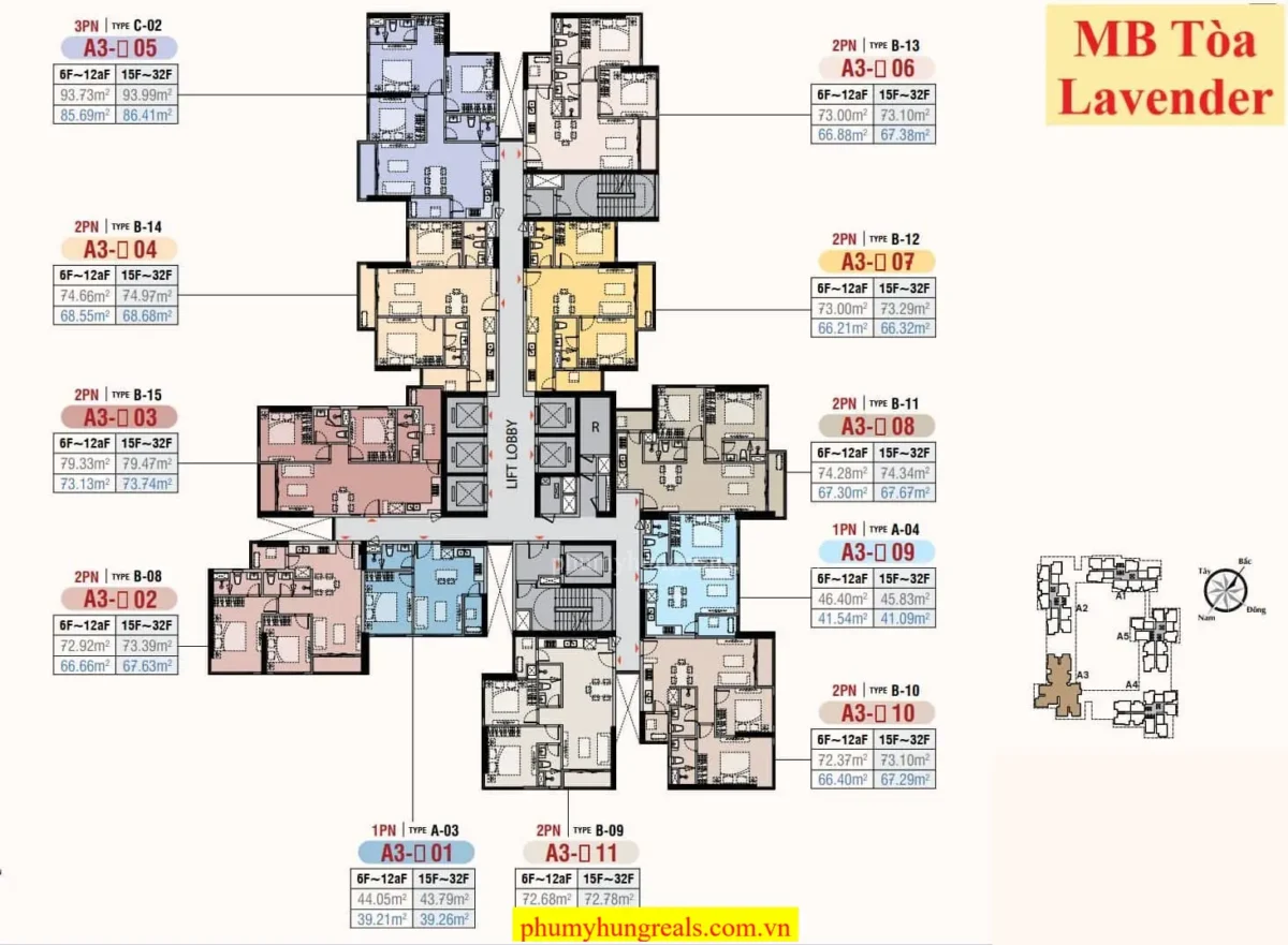 mat bang the harmonie 5 Phu My Hung Reals