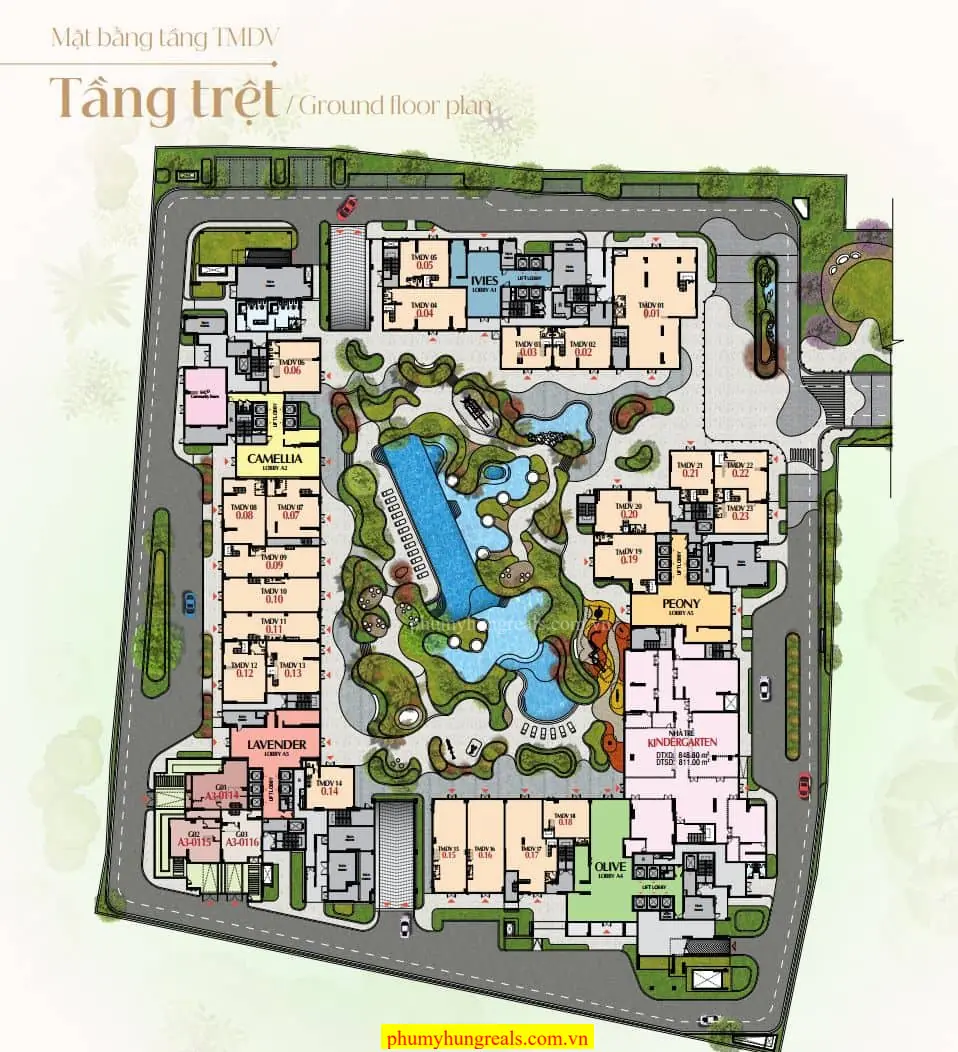 mat bang the harmonie pmh 1 Phu My Hung Reals