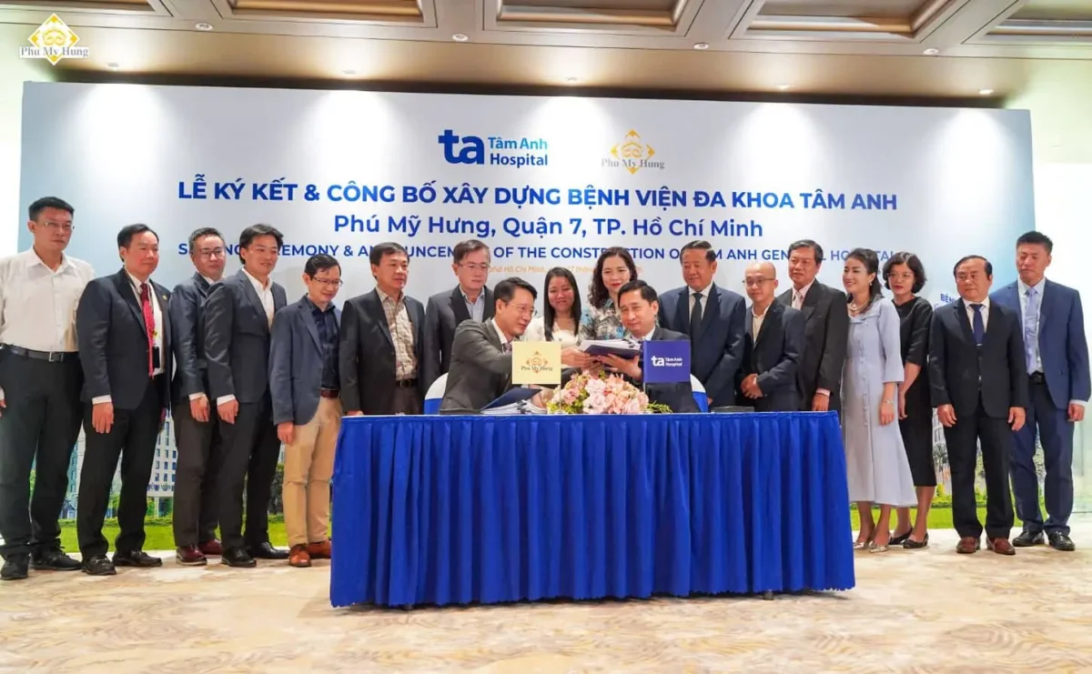 Phú Mỹ Hưng và Tâm Anh đã chính thức ký kết hợp tác toàn diện Phú Mỹ Hưng và Tâm Anh đã chính thức ký kết hợp tác toàn diện