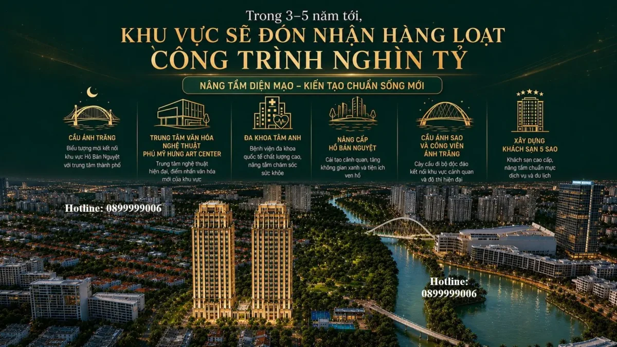 Phú Mỹ Hưng đang chi hơn 500 triệu USD nâng cấp cảnh quan và xây dựng nhiều tiện ích thiết thực cho cư dân