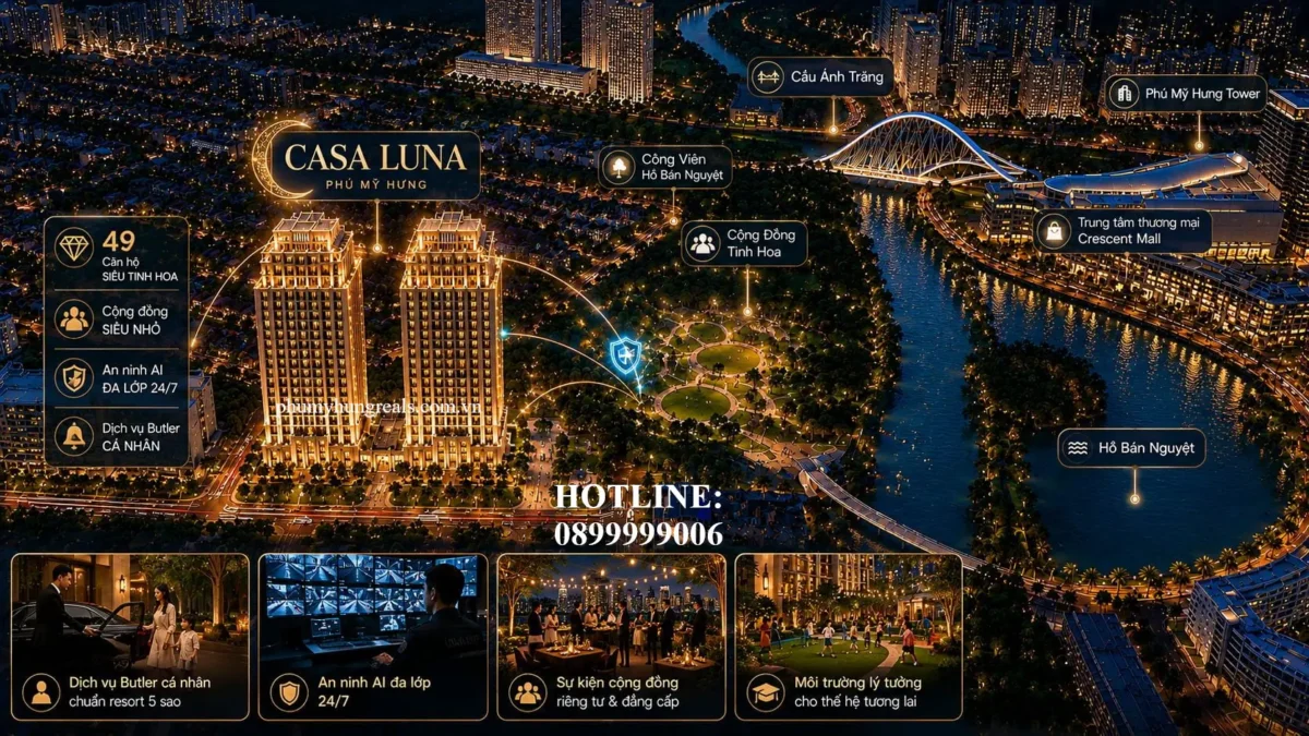 Cộng đồng cư dân tại Casa Luna đều thuộc những người tinh hoa, đẳng cấp