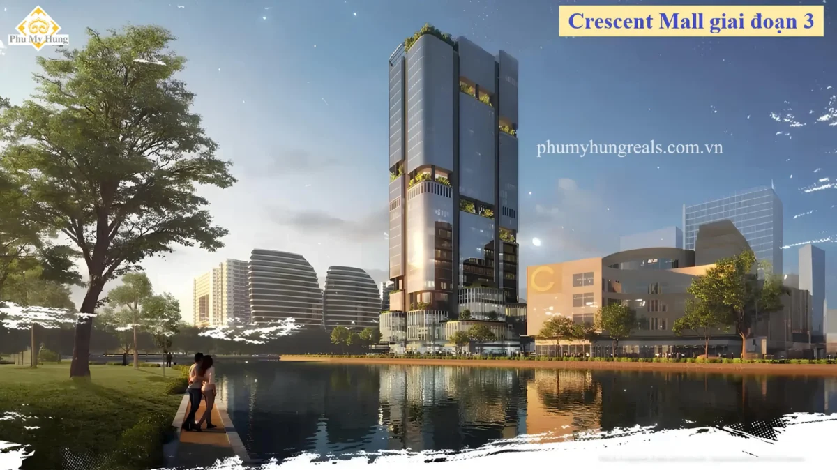 Phú Mỹ Hưng tiếp tục xây dựng tòa nhà Crescent Mall giai đoạn 3 nâng tầm dịch vụ cho toàn đô thị