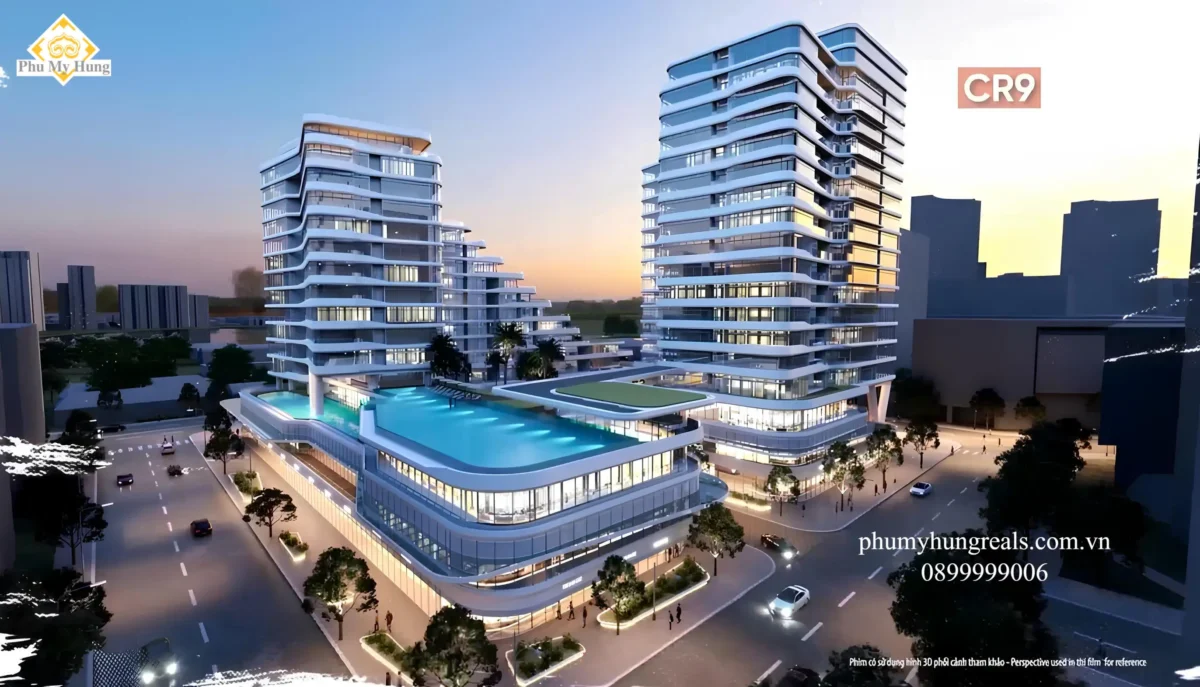 Thiết kế dự án Phú Mỹ Hưng The Galaxy theo kiến trúc bậc thang vừa sang trọng, vừa ít căn hộ