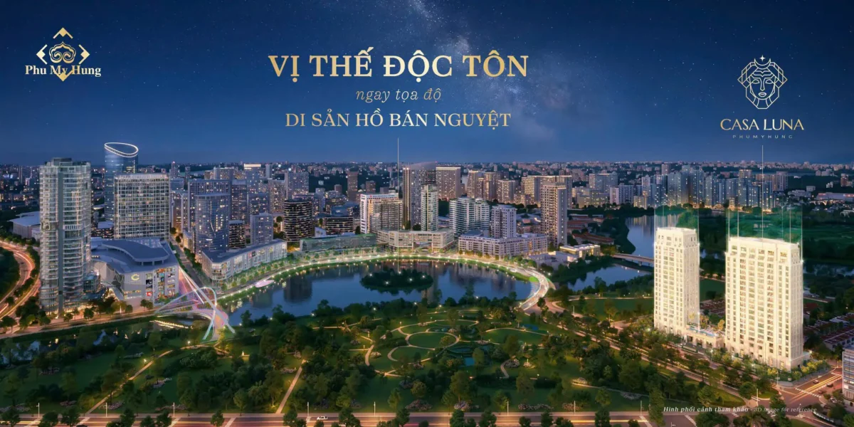 Casa Luna ôm trọn tầm view đắc địa tại Phú Mỹ Hưng