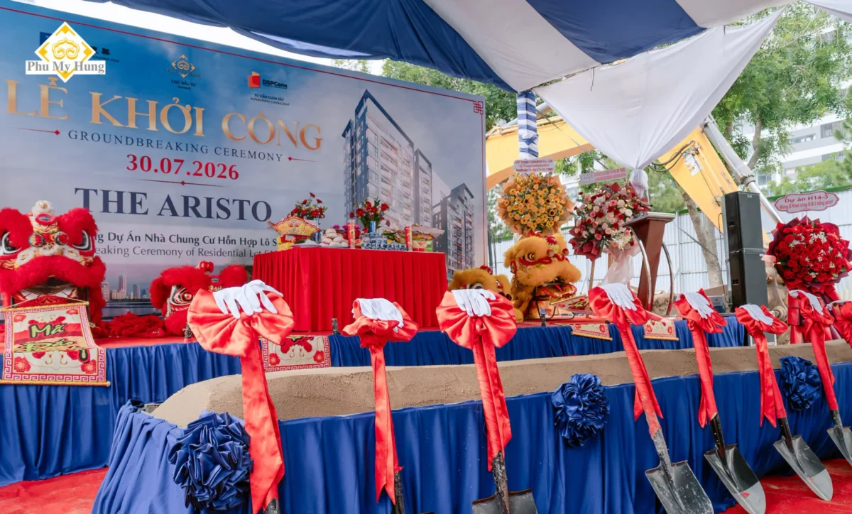 Lễ khởi công dự án The Aristo ngày 30/7/2026