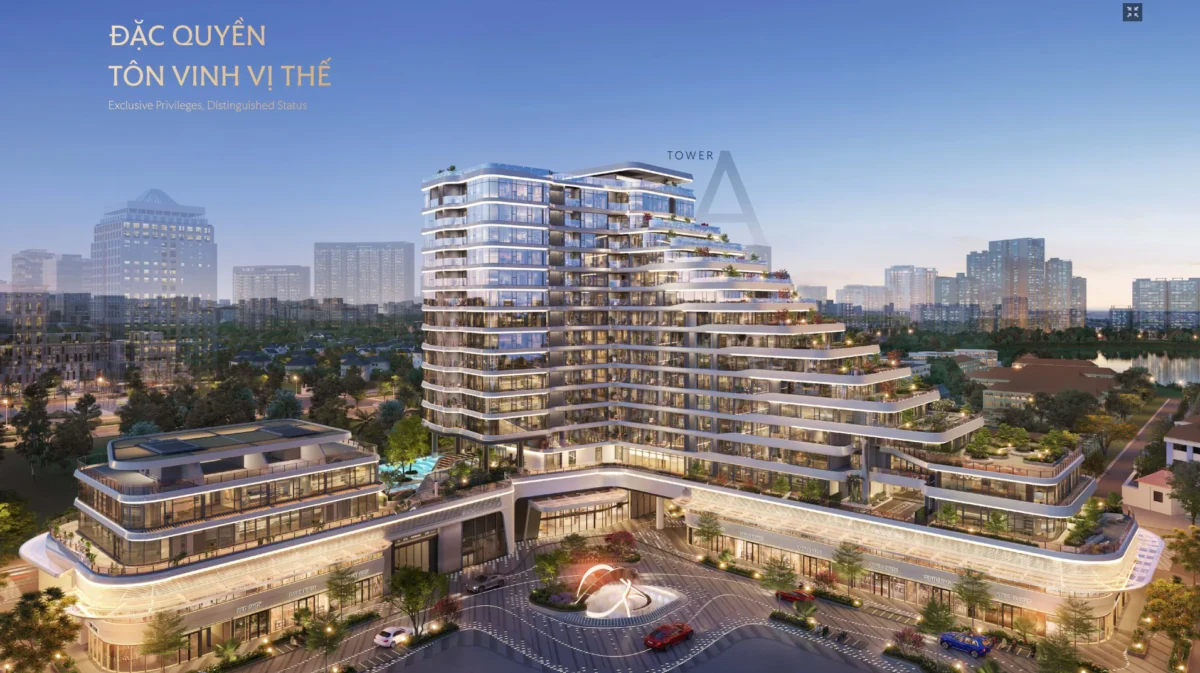 Thiết kế Block A dự án Triton Crown sẽ được mở bán đợt 1 vào 18/10/2026