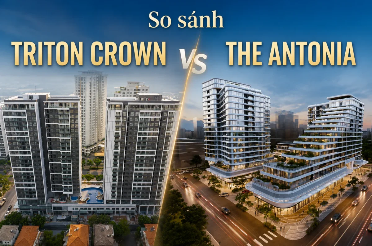 So sánh Triton Crown với The Antonia