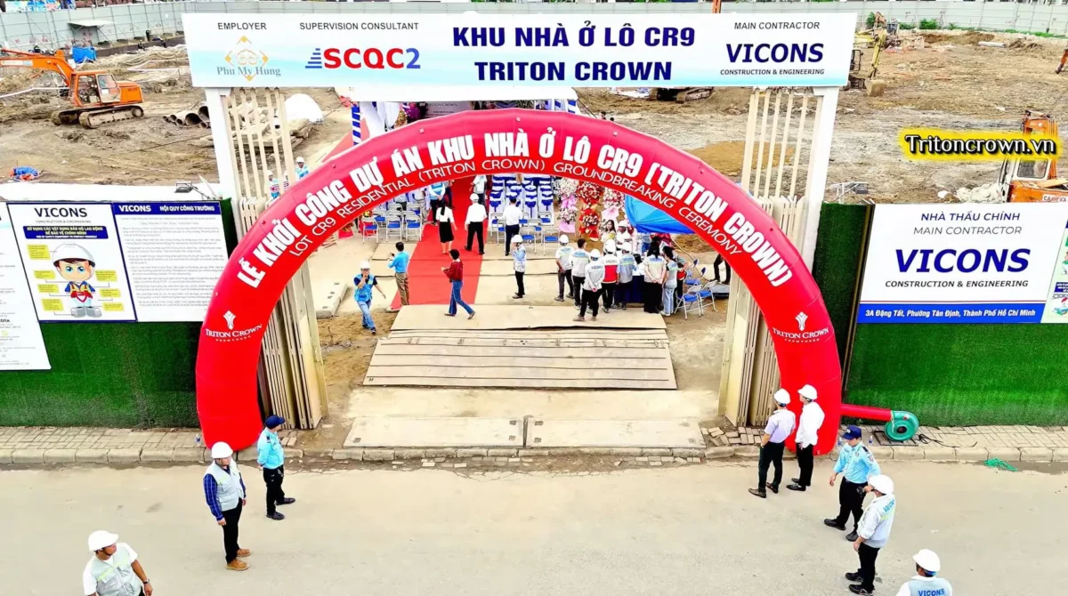Khởi công dự án Triton Crown