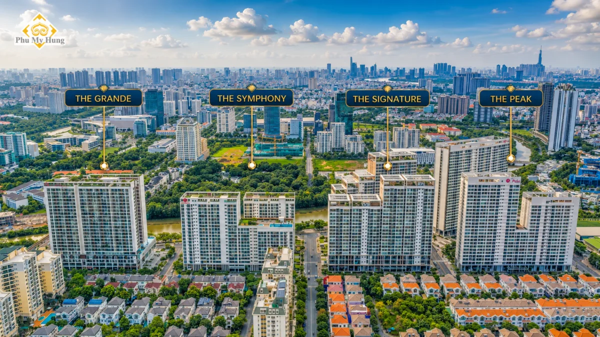 Hình ảnh thực tế khu phức hợp Midtown