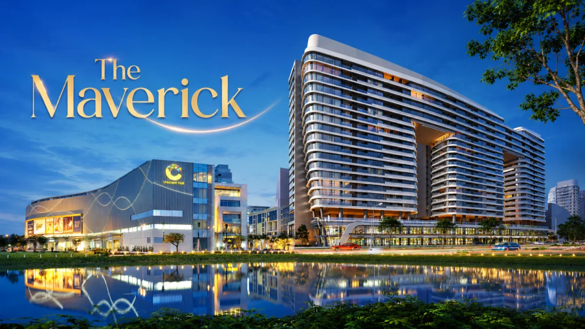 Căn hộ The Maverick đối diện với Crescent Mall thuận tiện mua sắm và vui chơi