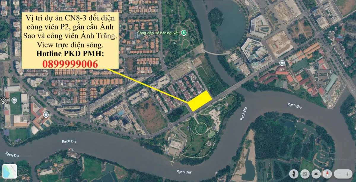 Vị trí dự án Khu nhà ở Lô CN8-3